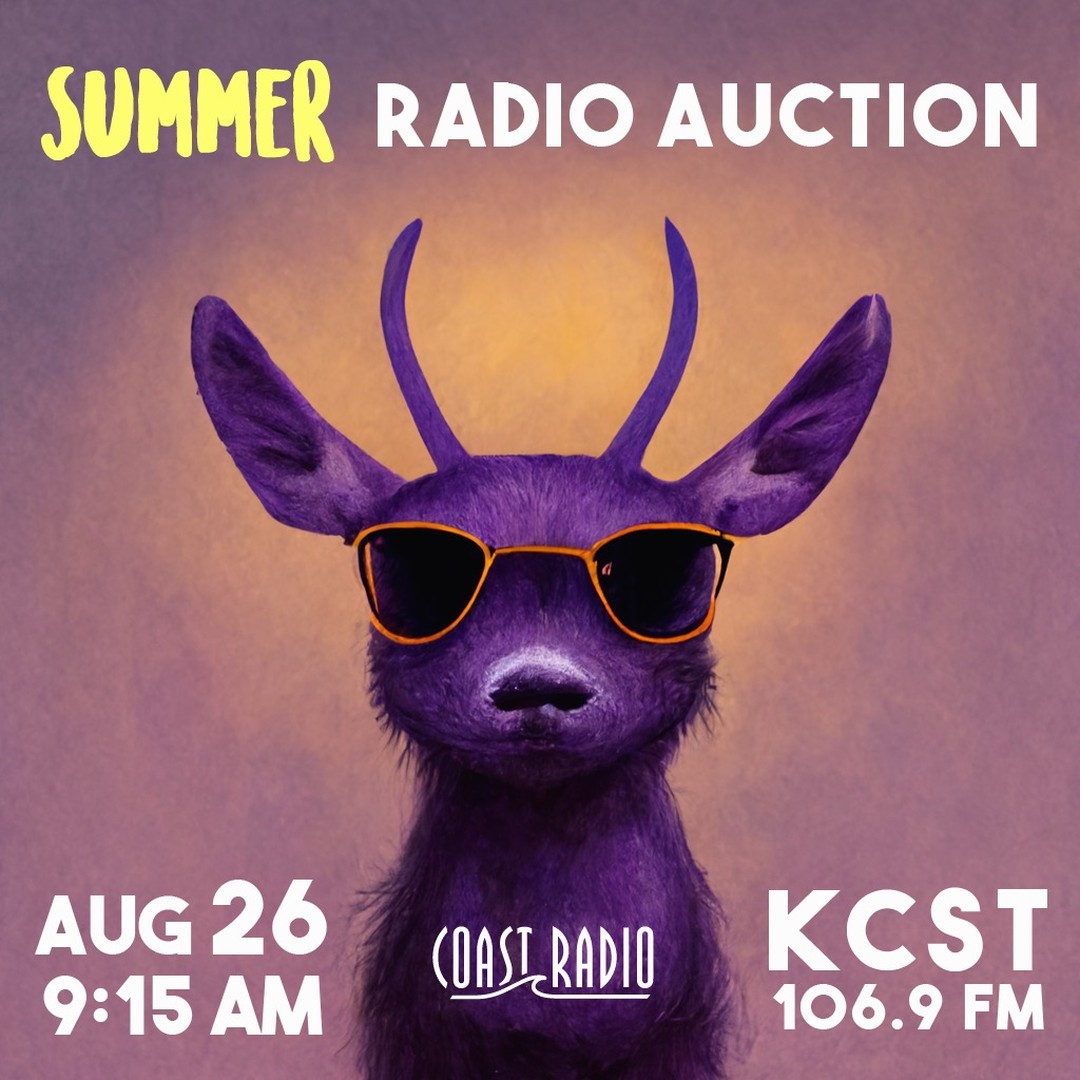 Next Friday, August 26 is our summer radio auction. Find bargains on 100+ local items and services.